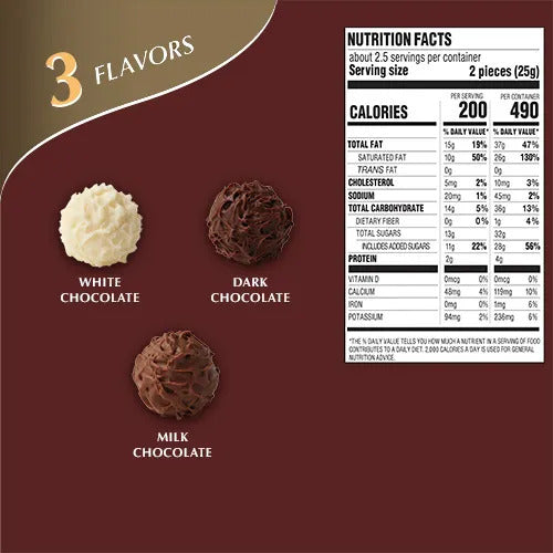 Lindt Chocolate Lindt Gourmet Truffles (5-pc, 2.8 oz)