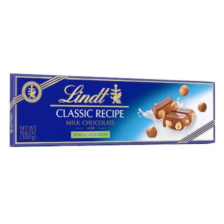 Lindt Chocolate CLASSIC RECIPE Royal Bar Milk Hazelnut (10.6 oz)