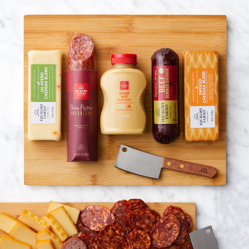 Hickory Farms Classic Bites & Board Gift Set