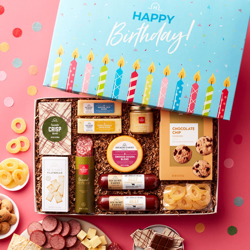 Hickory Farms Birthday Charcuterie & Sweets Gift Box