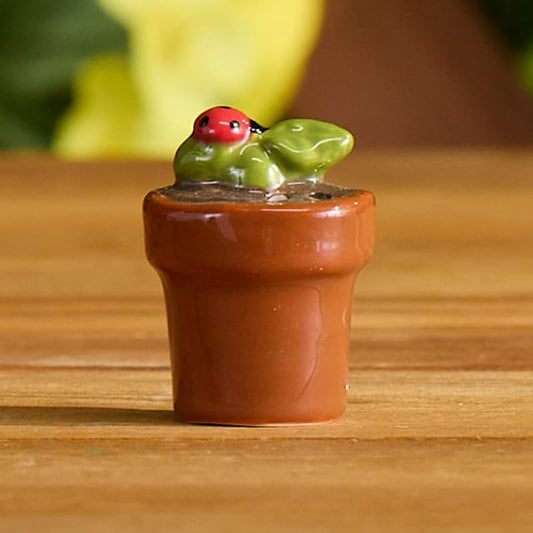 Cracker Barrel Planter Mini Salt Shaker