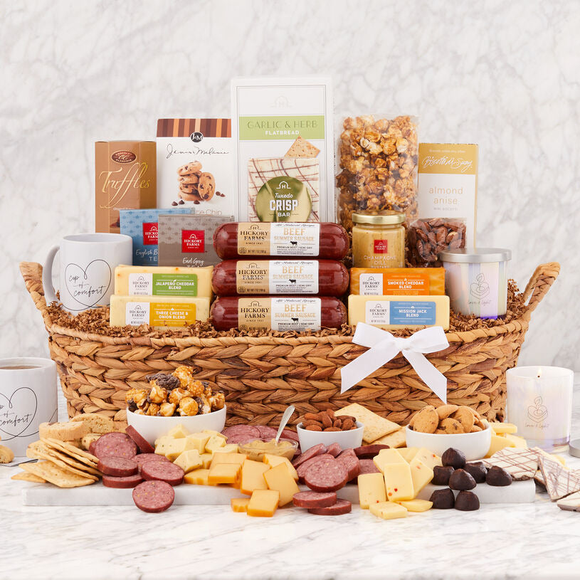 Hickory Farms Sending Comfort Gift Basket