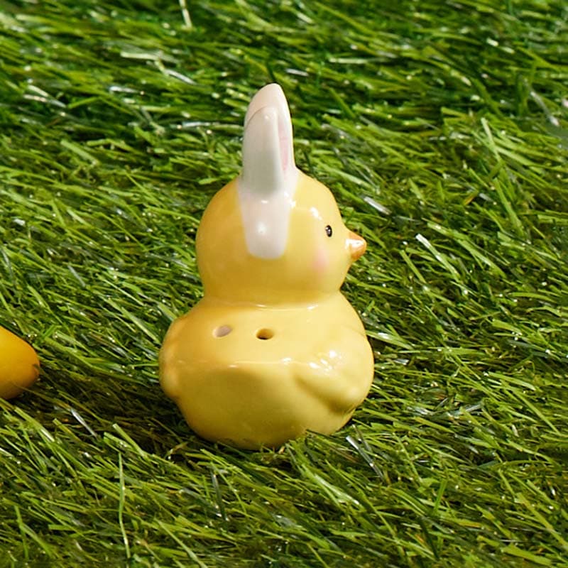 Cracker Barrel Chick with Bunny Ears Mini Salt Shaker