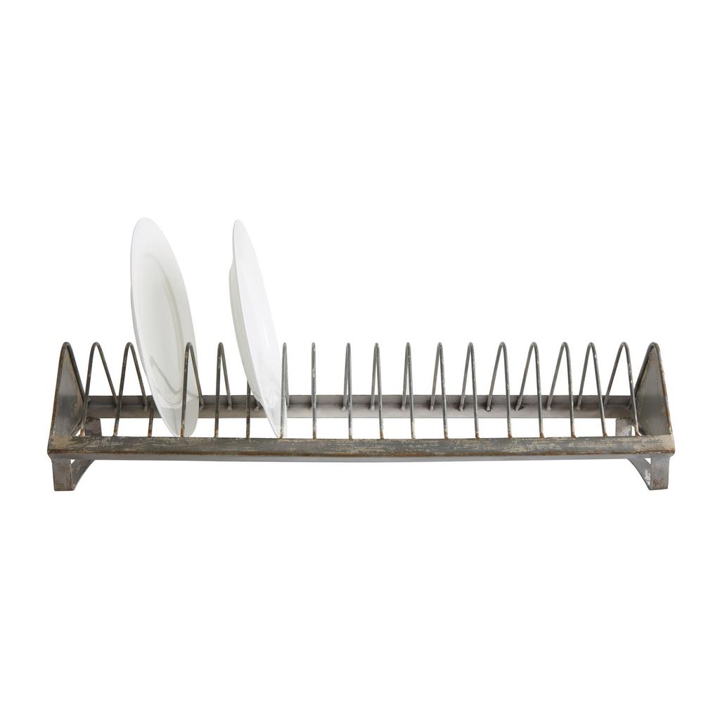 Cracker Barrel Metal Plate Rack