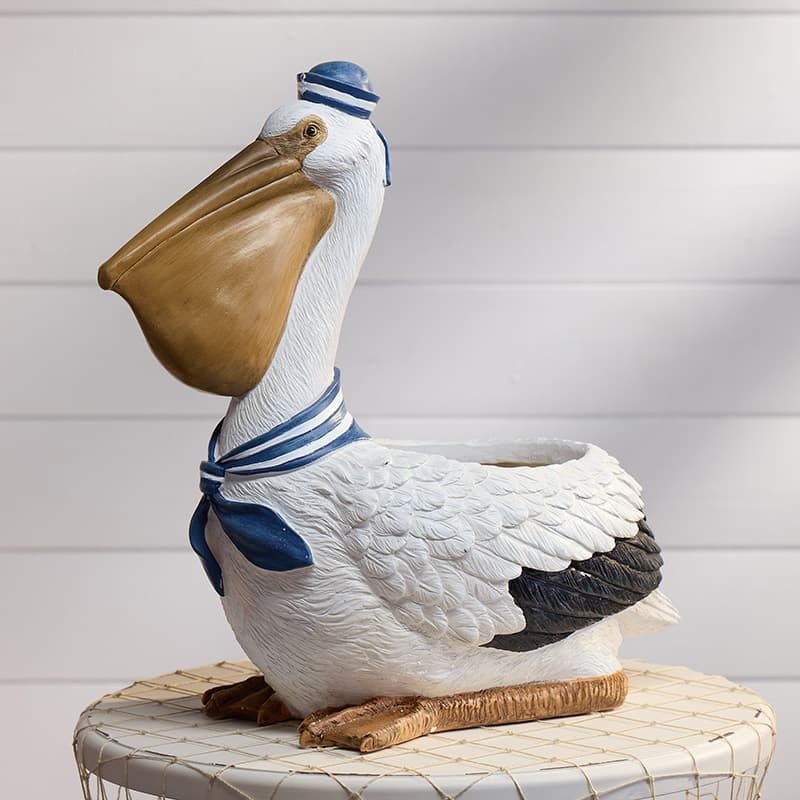 Cracker Barrel Pelican Planter