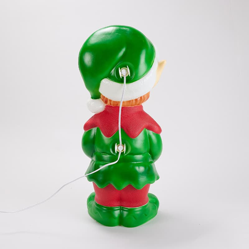 Cracker Barrel Lighted Blow Mold Elf