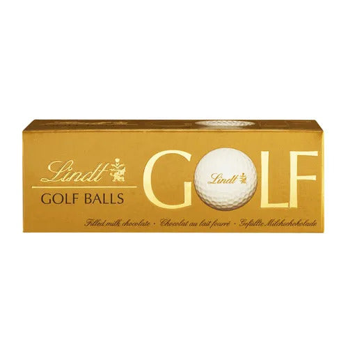 Lindt Chocolate Milk Chocolate GOLF BALLS (3-pc, 4 oz)