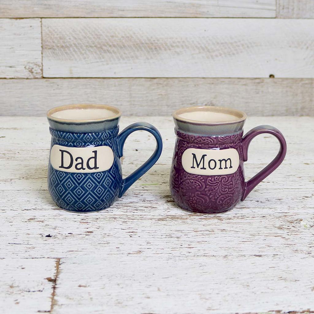 Cracker Barrel Mom Embossed Mug