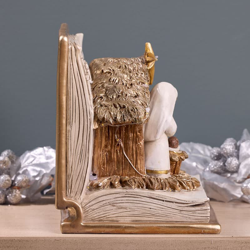 Cracker Barrel LED Book Nativity