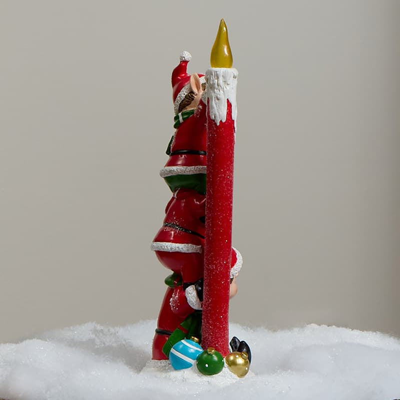 Cracker Barrel LED Elf Stack Candle