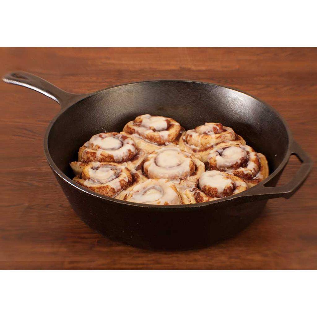 Cracker Barrel Lodge 12" Cast Iron Deep Skillet