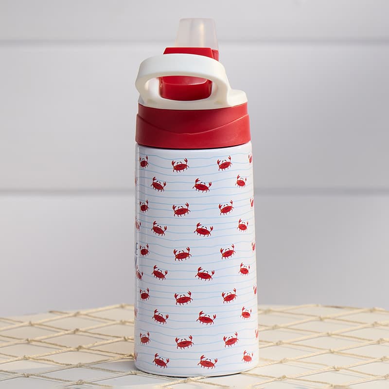 Cracker Barrel Little Crabby 12 Oz. Flip Bottle