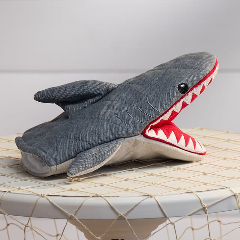 Cracker Barrel Shark Oven Mitt