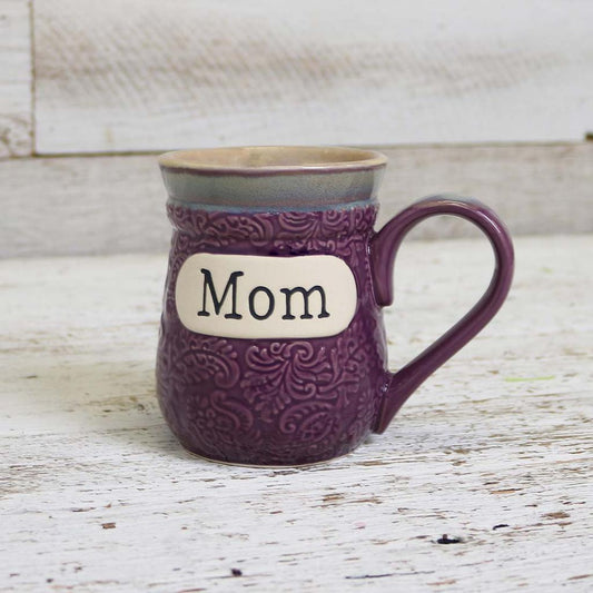 Cracker Barrel Mom Embossed Mug