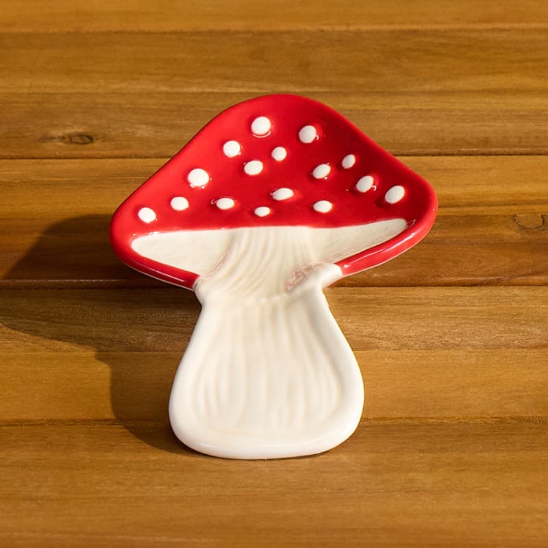 Cracker Barrel Mushroom Spoon Rest