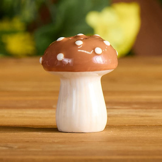 Cracker Barrel Mushroom Mini Pepper Shaker