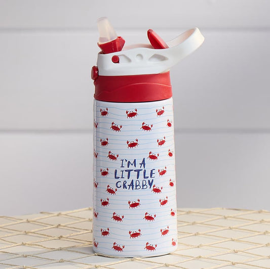 Cracker Barrel Little Crabby 12 Oz. Flip Bottle