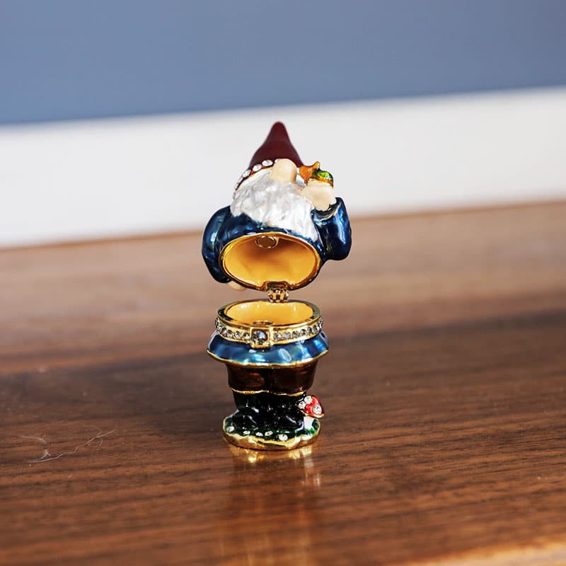 Cracker Barrel Gnome Decorative Box