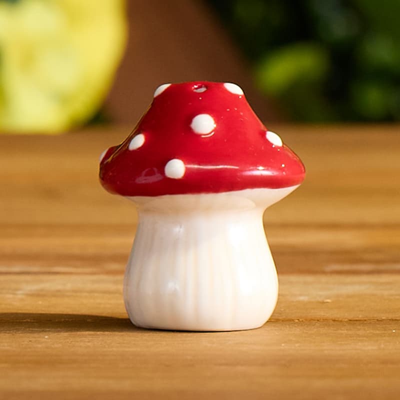 Cracker Barrel Mushroom Mini Salt Shaker