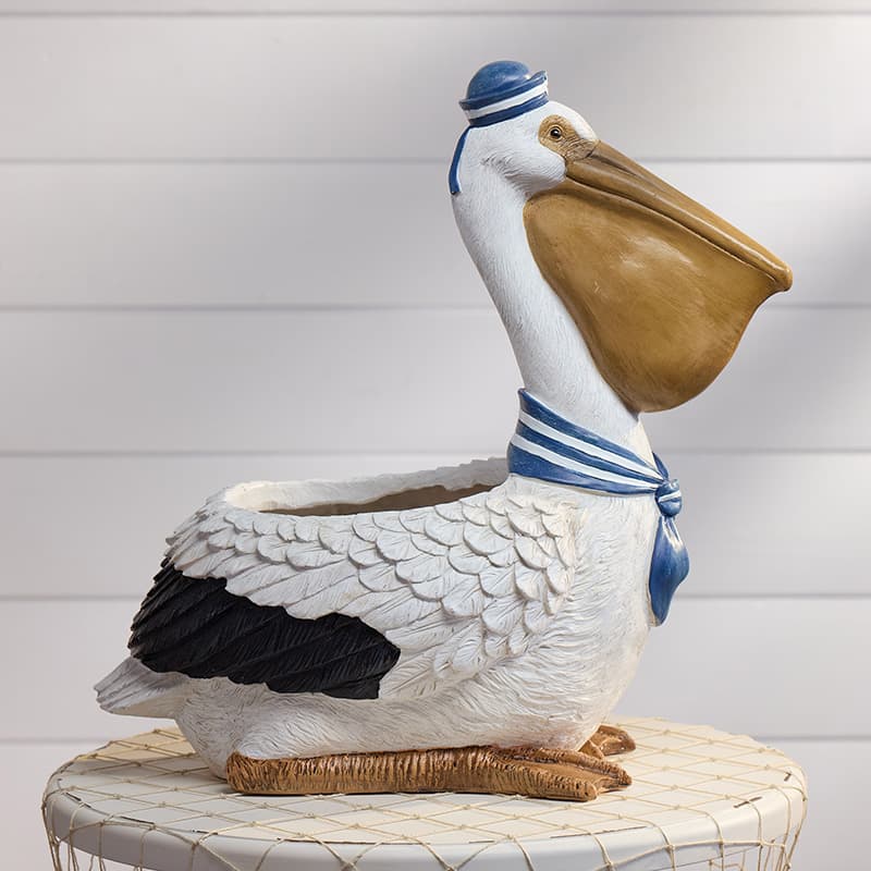 Cracker Barrel Pelican Planter