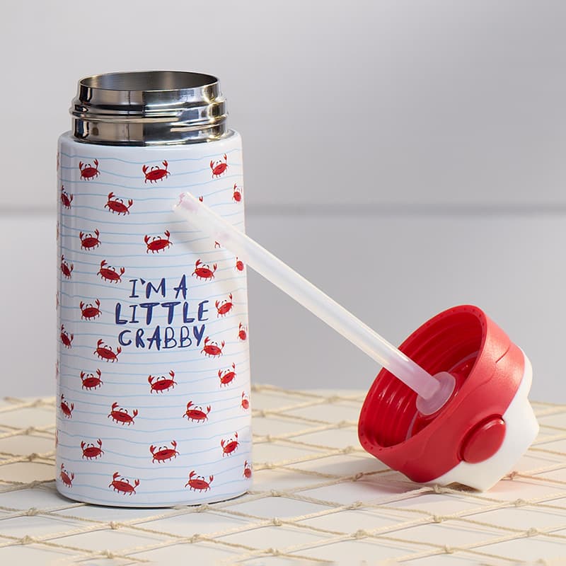 Cracker Barrel Little Crabby 12 Oz. Flip Bottle