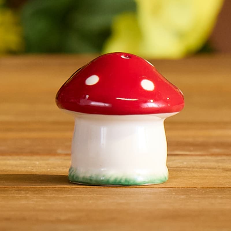 Cracker Barrel Mushroom House Mini Salt Shaker