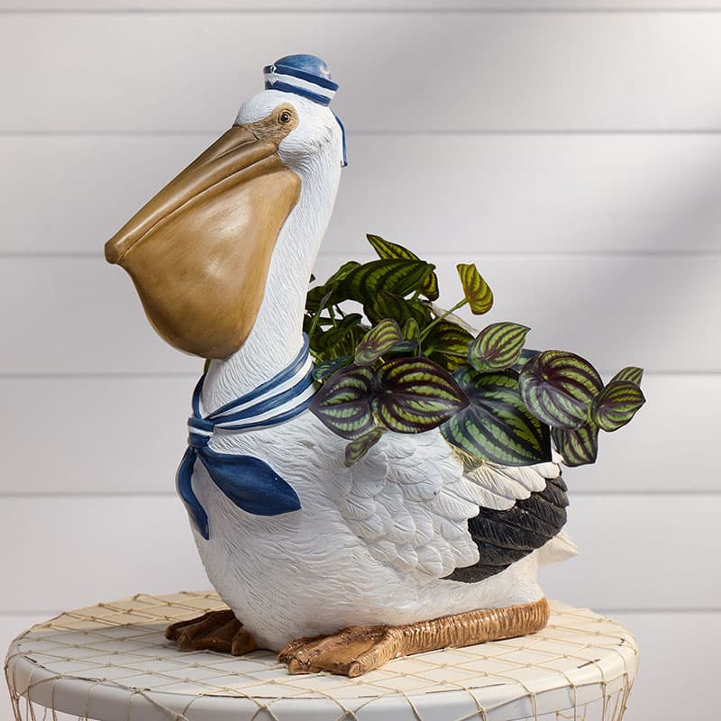 Cracker Barrel Pelican Planter