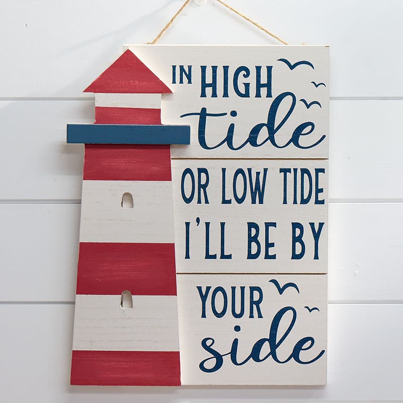 Cracker Barrel In High Or Low Tide Wall Hanging