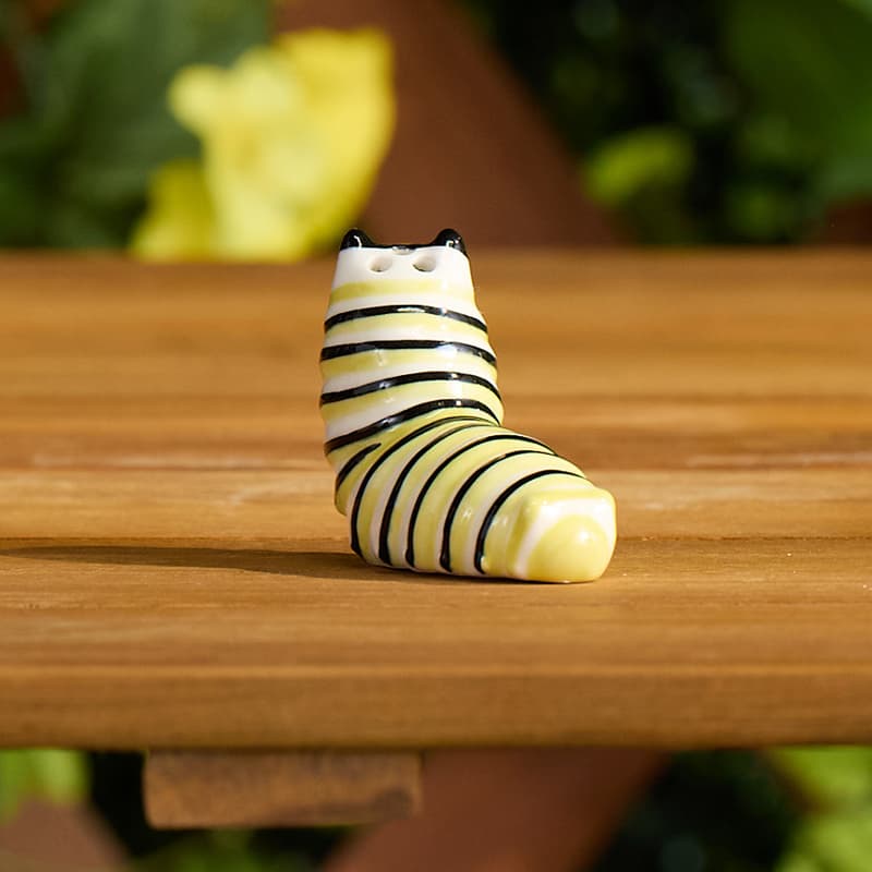 Cracker Barrel Caterpillar Mini Pepper Shaker