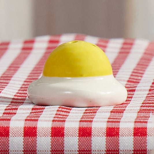 Cracker Barrel Fried Egg Mini Salt Shaker