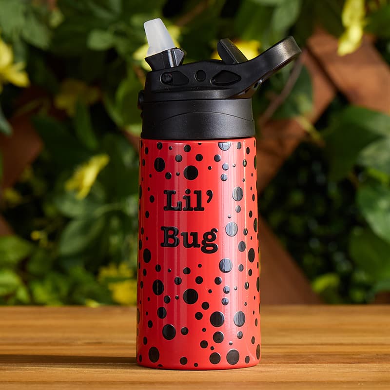 Cracker Barrel Lil Bug 12 Oz. Flip Switch Bottle