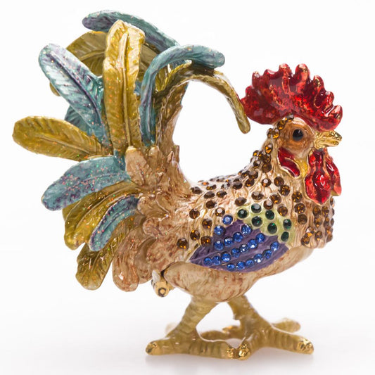 Cracker Barrel Decorative Rooster Box