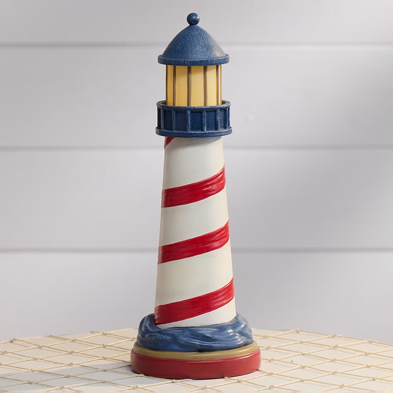 Cracker Barrel LED Lighthouse Figurine