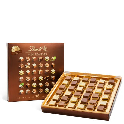 Lindt Chocolate Mini Nougat Pralines 165G