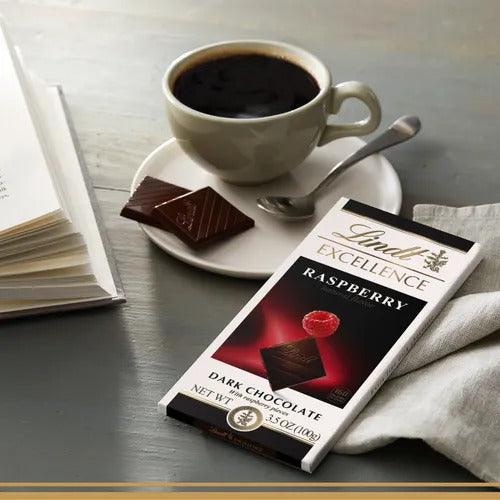 Lindt Chocolate Raspberry Dark Chocolate EXCELLENCE Bar (3.5 oz)