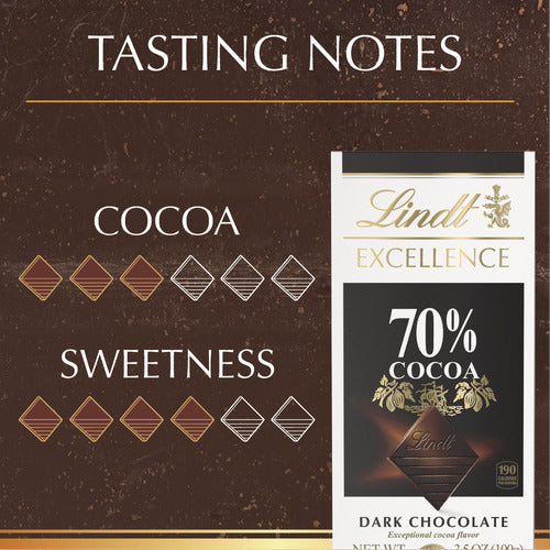 Lindt Chocolate 78% Cocoa Dark Chocolate EXCELLENCE Bar (3.5 oz)