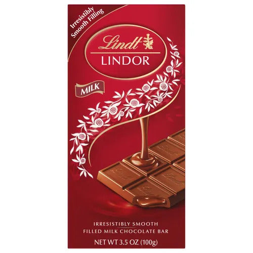 Lindt Chocolate Milk Chocolate LINDOR Truffle Bar (3.5 oz)