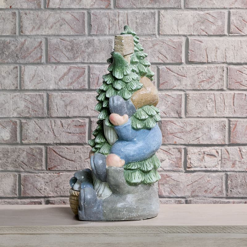 Cracker Barrel LED Stacked Gnome Decor