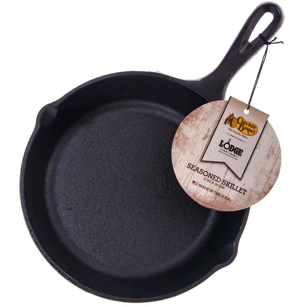 Cracker Barrel Lodge 8" Cast Iron Skillet