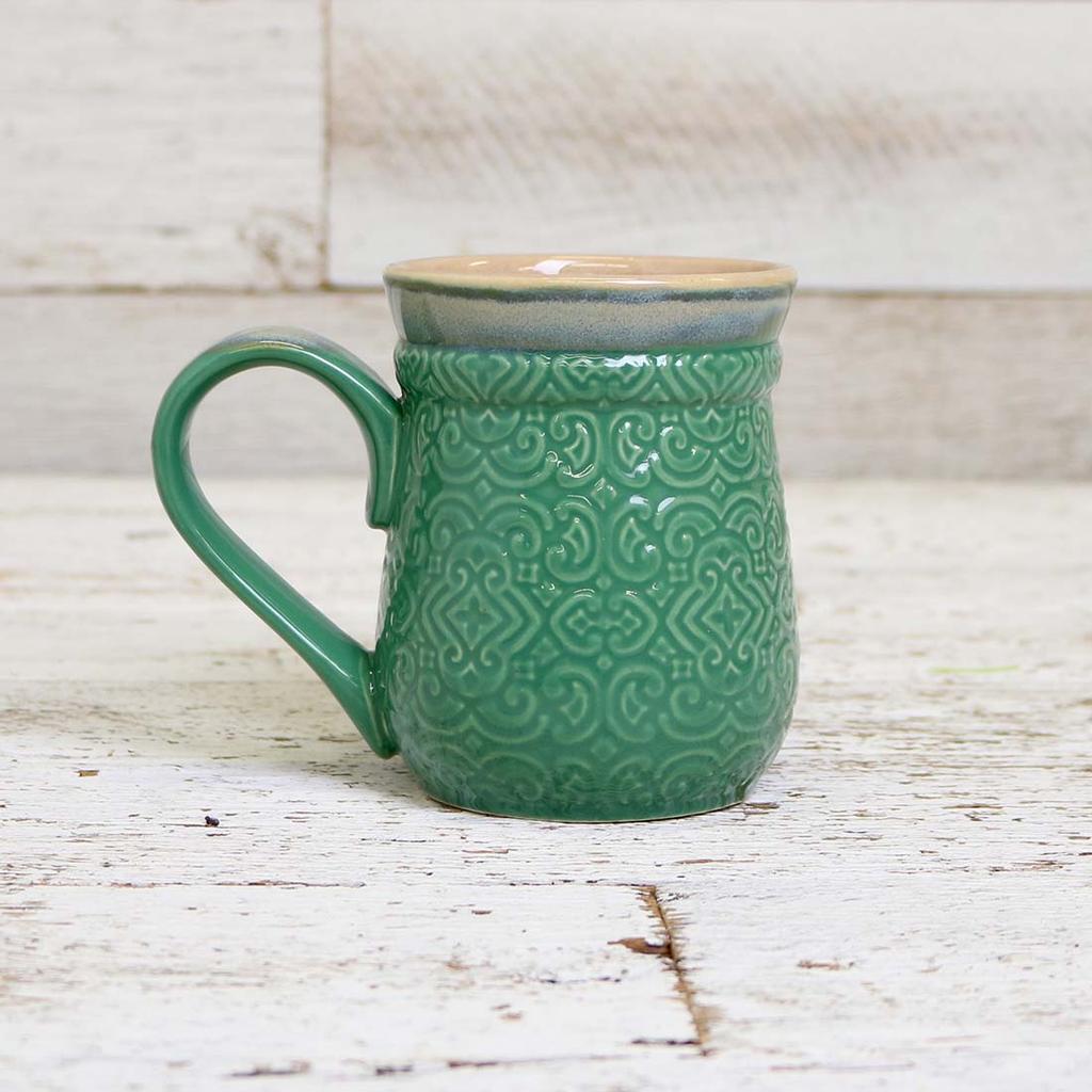 Cracker Barrel Papa Embossed Mug