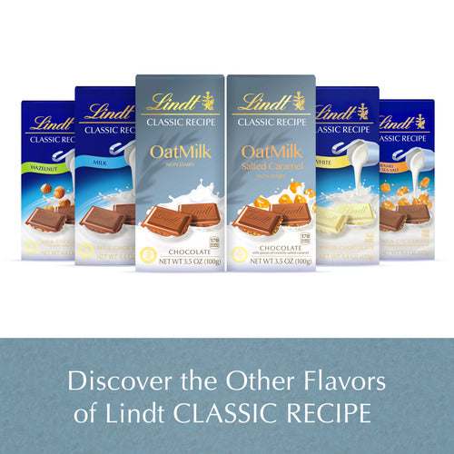 Lindt Chocolate OatMilk CLASSIC RECIPE Chocolate Bar (3.5 oz)