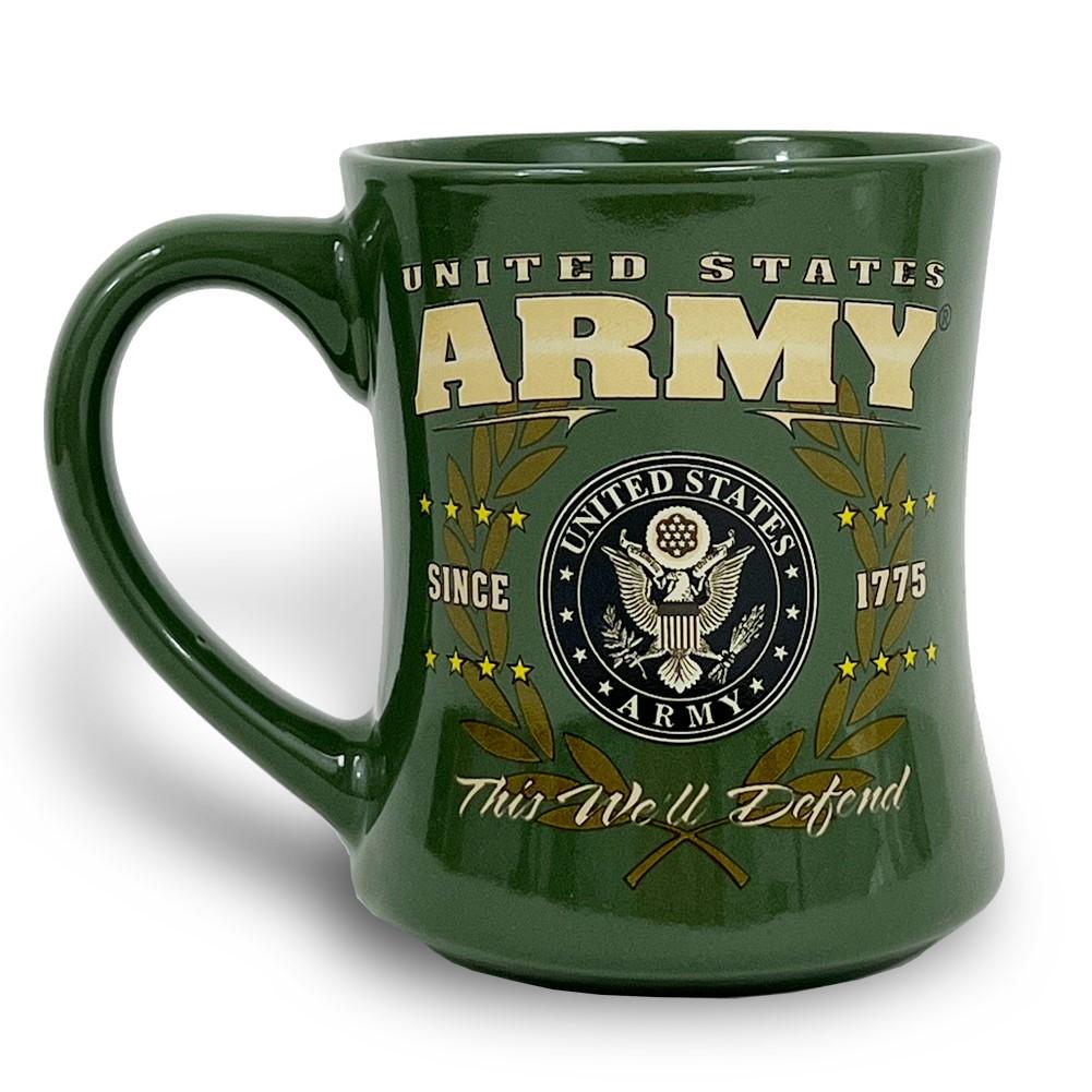 Cracker Barrel Army Mug