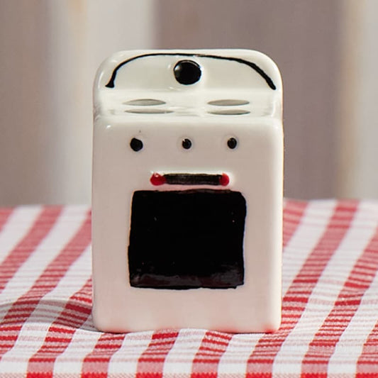 Cracker Barrel Stove Mini Salt Shaker