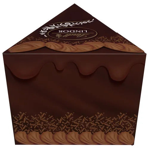 Lindt Chocolate Double Chocolate LINDOR Truffles Cake Box (9-pc)