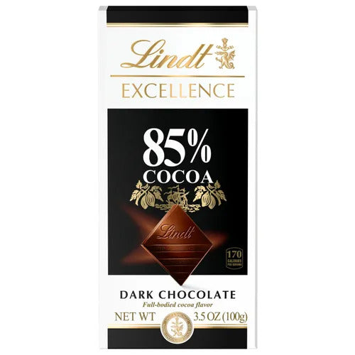 Lindt Chocolate 85% Cocoa Dark Chocolate EXCELLENCE Bar (3.5 oz)