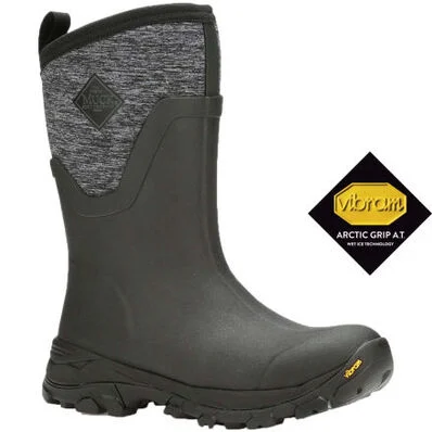 Muck Boot Company Women's Arctic Ice Mid Boot + Vibram Arctic Grip A.T. 2