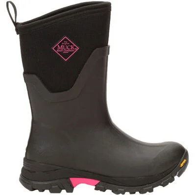 Muck Boot Company Women's Arctic Ice Mid Boot + Vibram Arctic Grip A.T. 1