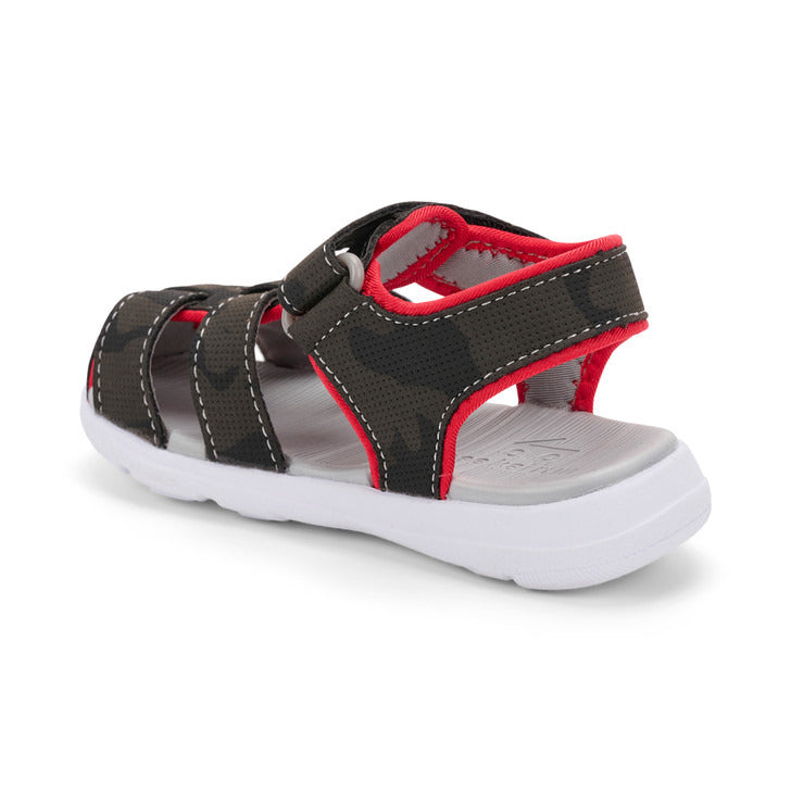 See Kai Run Girl's Cyrus Flexirun Gray/Red