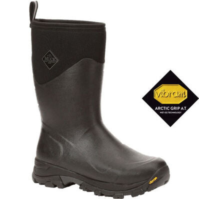 Muck Boot Company Men's Arctic Ice Mid Boot + Vibram Arctic Grip A.T.