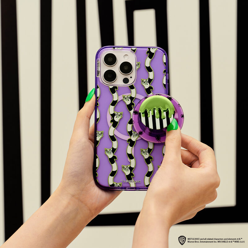 PopSockets Beetlejuice Drip PopGrip for MagSafe